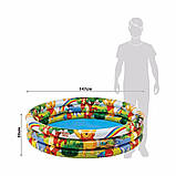 Дитячий надувний басейн Intex 58915 (147x33 см) Вінні Пух, фото 3