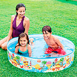 Дитячий каркасний басейн Intex 58477 (12-25 см) качки, фото 2