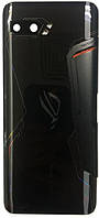 Задняя крышка Asus ROG Phone 2 ZS660KL черная Glossy Black оригинал +стекло камеры