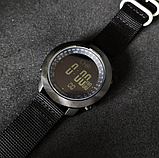 Армійський і тактичний водонепроникний годинник із барометром і компасом і секундоміром з японським механізмом, фото 10