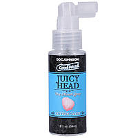 Doc Johnson GOODHEAD - JUICY HEAD - DRY MOUTH SPRAY - COTTON CANDY 2 FL. OZ