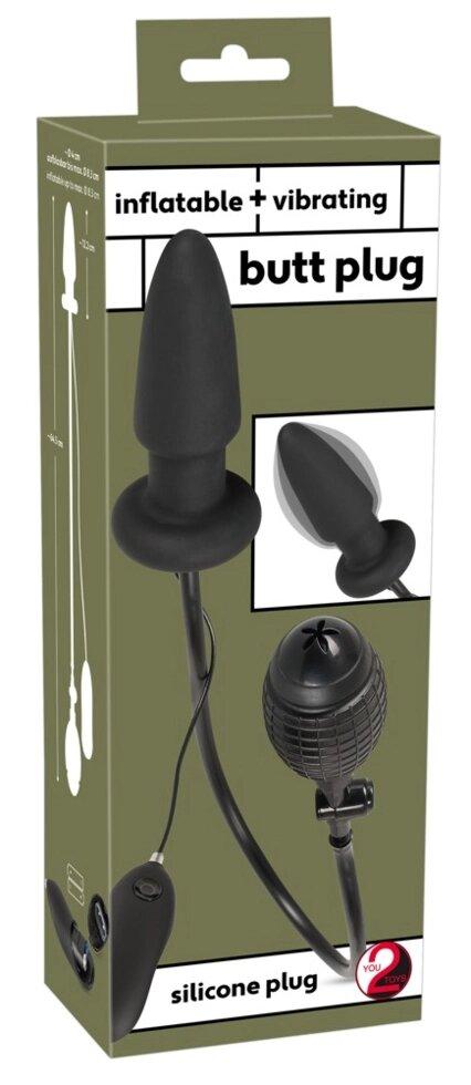 Анальна вібропробка BUTT PLUG