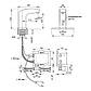 Змішувач для раковини безконтактний Lidz (CRM) 90 00 078 00, фото 2