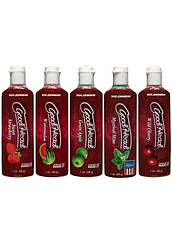 Змащування-гель для крики. Секс Док Джонсон Гудхед, 529 мл набору, полуниця, вишня, кавун, монетний двір, яблуко