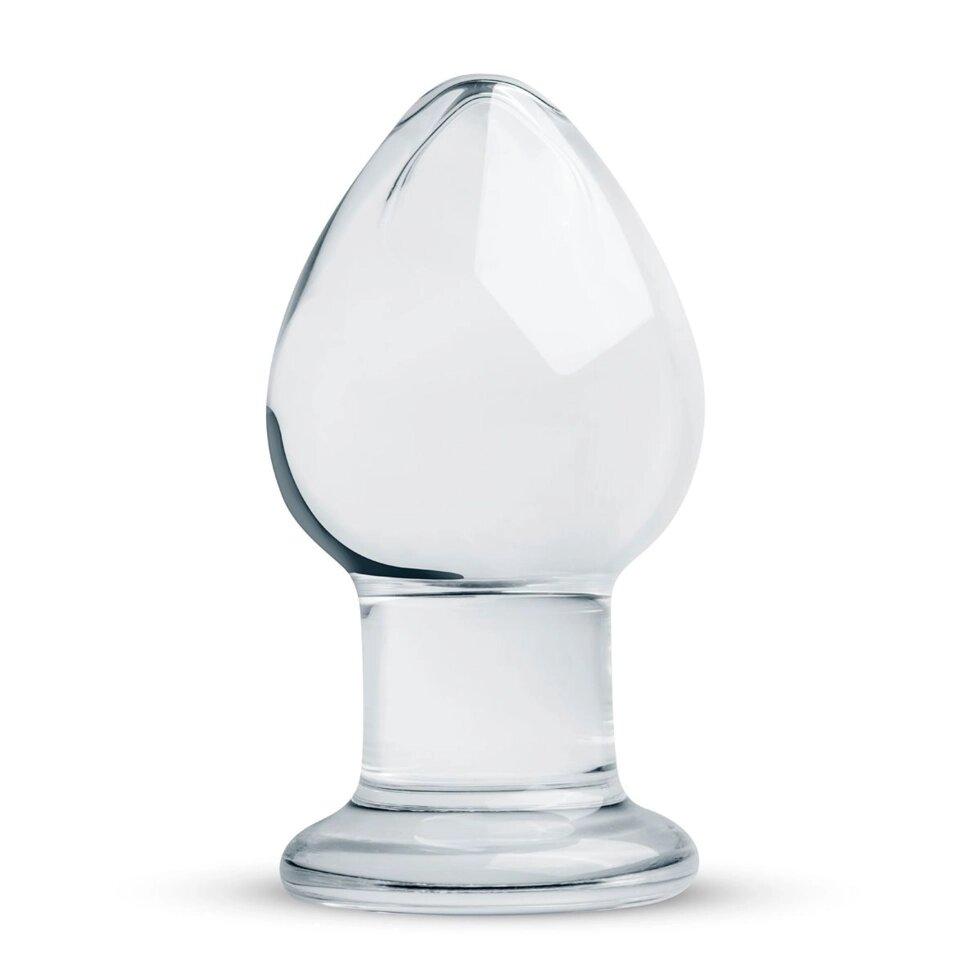 Скляний анальний штекер Gildo Glass Buttplug № 26