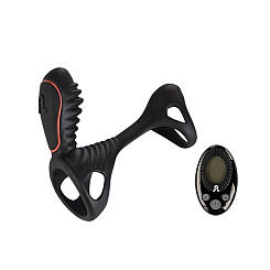 Vibronstat на Adreen Lastic Gladiator з дистанційним керуванням LRS, стимуляція клітора G, 2 двигуни