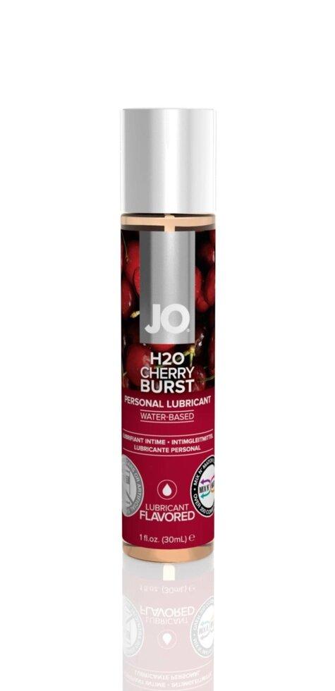 Смазка на водной основе System JO H2O — Cherry Burst (30 мл) без сахара, растительный глицерин, фото 1