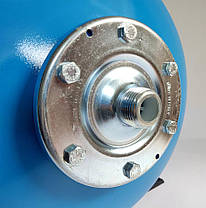 Бак гідроакумулятор 24л горизонт 1" макс 8 бар змінна EPDM мембрана пласт ніжки та станіна toНАСОСИ, фото 2