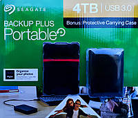 Зовнішній диск Seagate Backup Plus Portable 4TB + Чохол