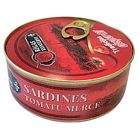 Сардина в томатном соусе Zentenes 240гр, (48 шт/ящ)