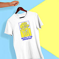 Футболка з принтом "Pround to be Russian" Push IT
