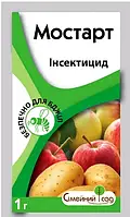 Інсектицид Мостарт, Сімейний Сад 1 грам для плодових культур і картоплі