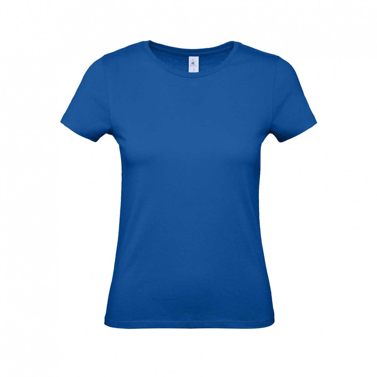 Жіноча футболка синя B&C #E150