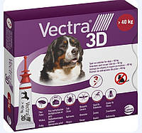 Вектра 3D -40-65кг капли инсектоакарицидные для собак 3пип