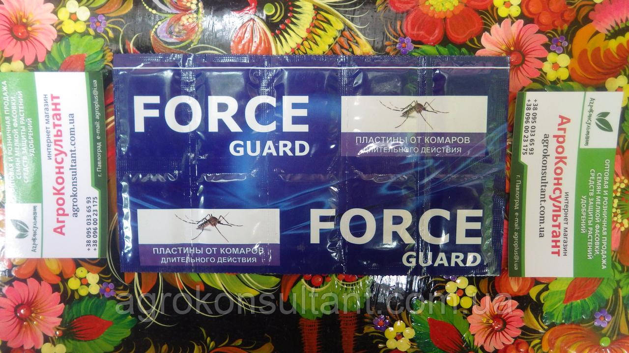 Пластина Force guard від комарів 10 таблеток