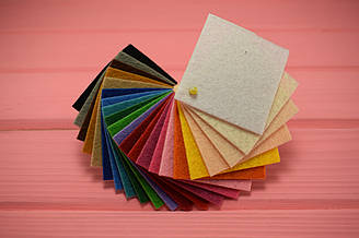 Палітра кольорів китайського жорсткого фетру 1,2 мм