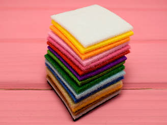 Палітра кольорів китайського жорсткого фетру 3 мм