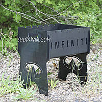Мангал розбірний на 6 шампурів - Infinity - подарунковий