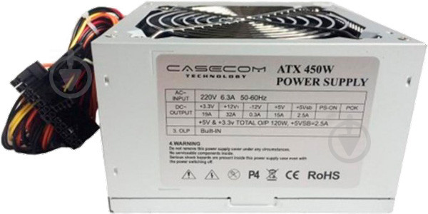 Блок живлення CaseCom (CM 450 ATX) 450 W 12Fan bulk