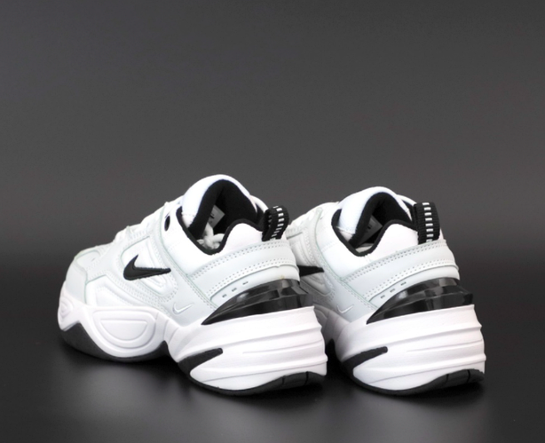 Кроссовки мужские Nike M2K Tekno белые с черным, Найк М2К Техно ...