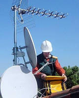Установка и ремонт спутниковых и Т2 антенн(цифровых)