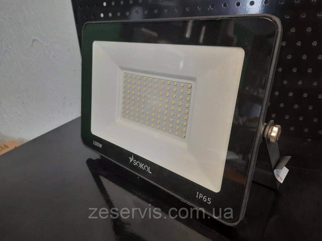 Прожектор LED-SLТ-100w Sokol, фото 1