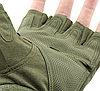 Рукавиці тактичні Primo Military безпалі, розмір L - Army Green, фото 5