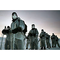 Маска, для екстремально низьких температур (вогнестійкі, білий, вогнестійкий, оригінал Британія сорт-1