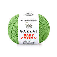 Gazzal Baby cotton - 3448 зелений