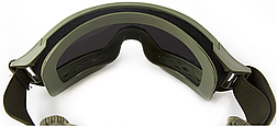Балістичні окуляри-маска Revision Olive 3 лінзи, фото 3