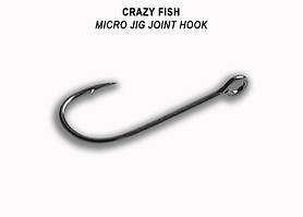Одинарний гачок Crazy Fish Micro Jig Joint Hook