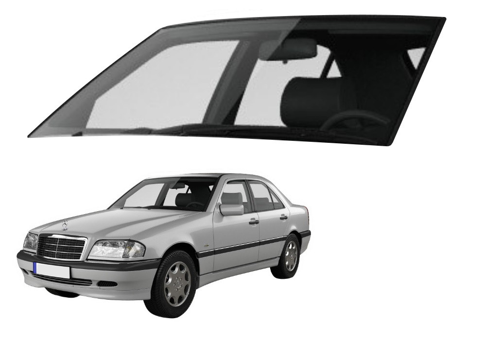 Лобове скло Mercedes C-Class W202 1993-2000 Pilkington, фото 1