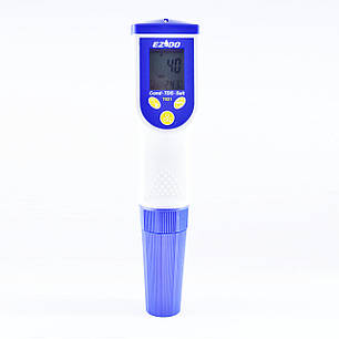 Кондуктометр/TDS-метр/ солемір/термометр водозахищений з АКТ EZODO 7021, фото 1