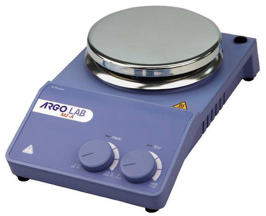 Магнітна мішалка з підігрівом (20 л, аналогова, до 340 °C) ARGO-LAB M2-A, фото 1