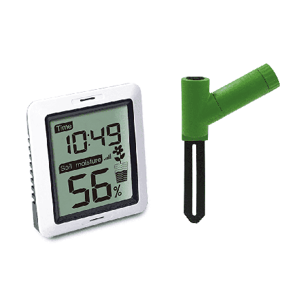 Монітор вологості ґрунту (вологомір) з безпровідним датчиком MISOL WH-0291S-1, фото 1