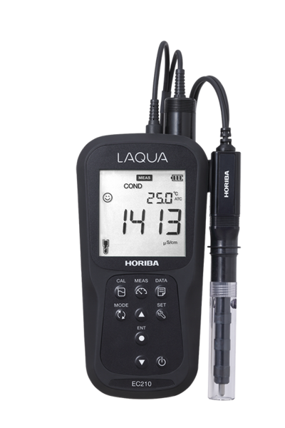 Портативний кондуктометр/TDS-метр/солемір HORIBA LAQUA EC210