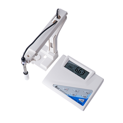 PH-метр/кондуктометр/ термометр/ОВП-метр лабораторний AZ-86505, фото 1