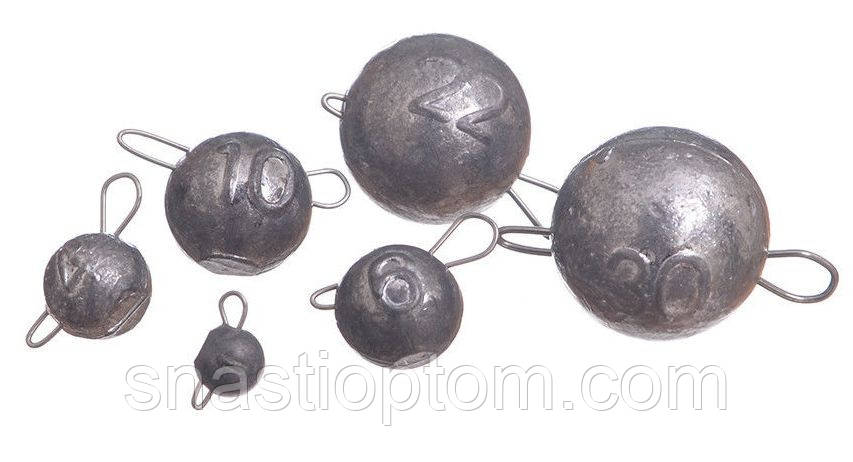 Вантаж вухатий для риболовлі, розбірний, 40г, фото 1