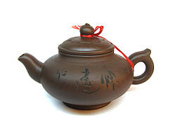 Чайник для заварювання чаю глиняний