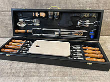 Набір для шашликів та барбекю Grill set. Подарунок брату на день народження