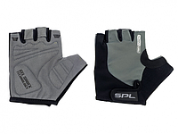 Велоперчатки с открытыми пальцами Spelli SBG-1457 Grey XL серые антишок 205673