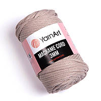 Пряжа YarnArt Macrame Cord 3мм 753 Беж (Ярнарт Макраме Корд 3 мм) шнур для макраме