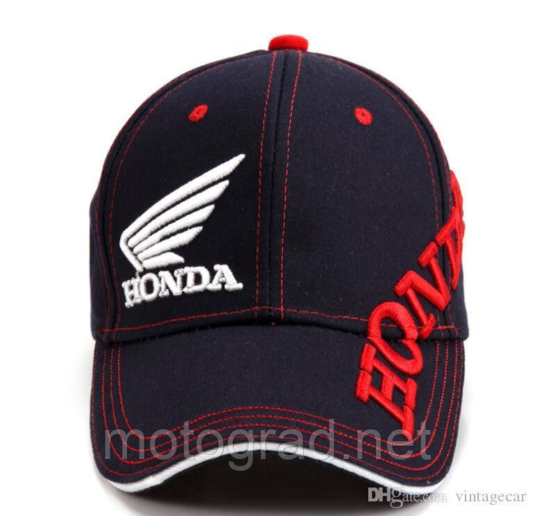 Бейсболка чорна 100% бавовна HONDA