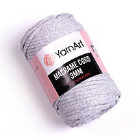 Пряжа YarnArt Macrame Cord 3мм 756 Светлый Серый (Ярнарт Макраме Корд 3 мм) шнур для макраме