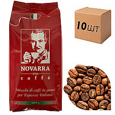 Ящик кави в зернах Novarra ВЕНДИНГ БАР, КУПАЖ, 1 кг (у ящику 10шт)