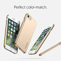 Чехол Spigen для iPhone SE 2022/ 2020/ 8/ 7 Thin Fit, Champagne Gold (042CS20732), фото 4