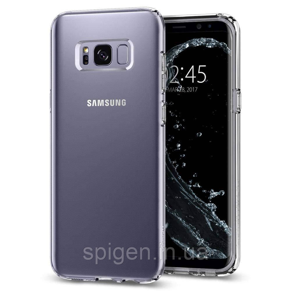 Чохол Spigen для Samsung Galaxy S8 Plus Liquid Crystal, Clear (571CS21664)