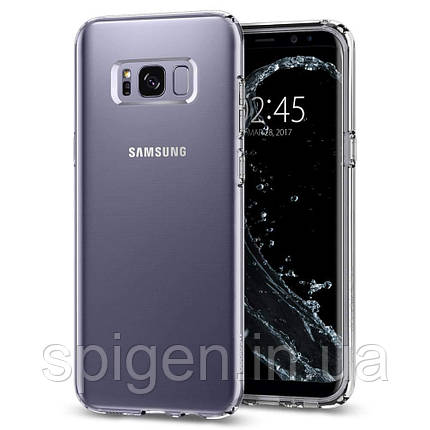 Чохол Spigen для Samsung Galaxy S8 Plus Liquid Crystal, Clear (571CS21664), фото 1