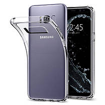 Чохол Spigen для Samsung Galaxy S8 Plus Liquid Crystal, Clear (571CS21664), фото 5