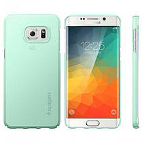 Чохол Spigen для Samsung Galaxy S6 Edge Plus Thin Fit, Mint (SGP11696), фото 4